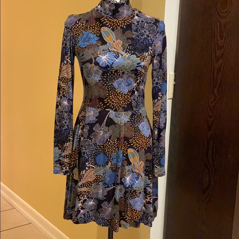 H&M Blue floral dress